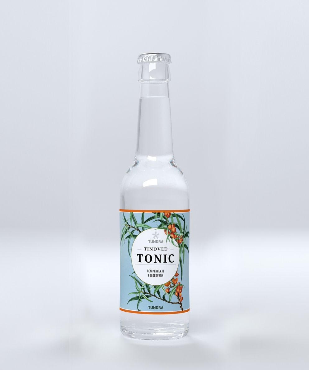 6-Nøisom-Tundra-tonic-tindved-etikettdesign  av Gro Englund Børresen, 