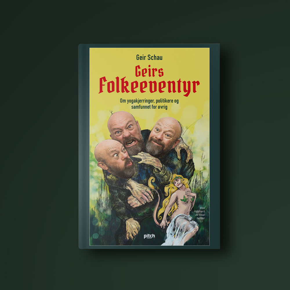 Omslag-bokcover-Geir-Schaus-Folkeeventyr-1-Design-Gro-Englund-Børresen